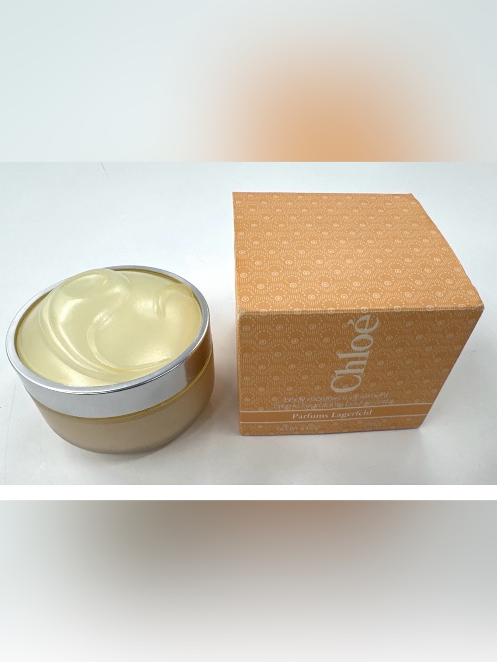 Vintage Chloe Perfumed Body Moisture Supplement Parfums Lagerfeld 84 oz NEW NOS - Picture 1 of 11